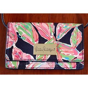 Lilly Pulitzer Bright Navy Cross Body Bag